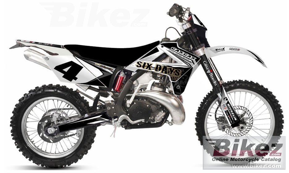 Big GAS GAS ec 200 six-days picture and wallpaper from Bikez.com